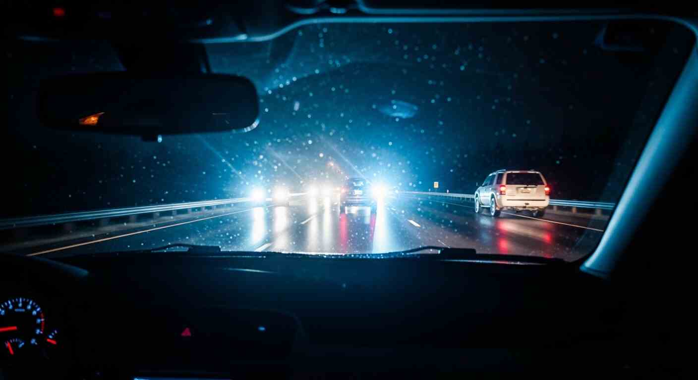 blinding headlights law alberta guide
