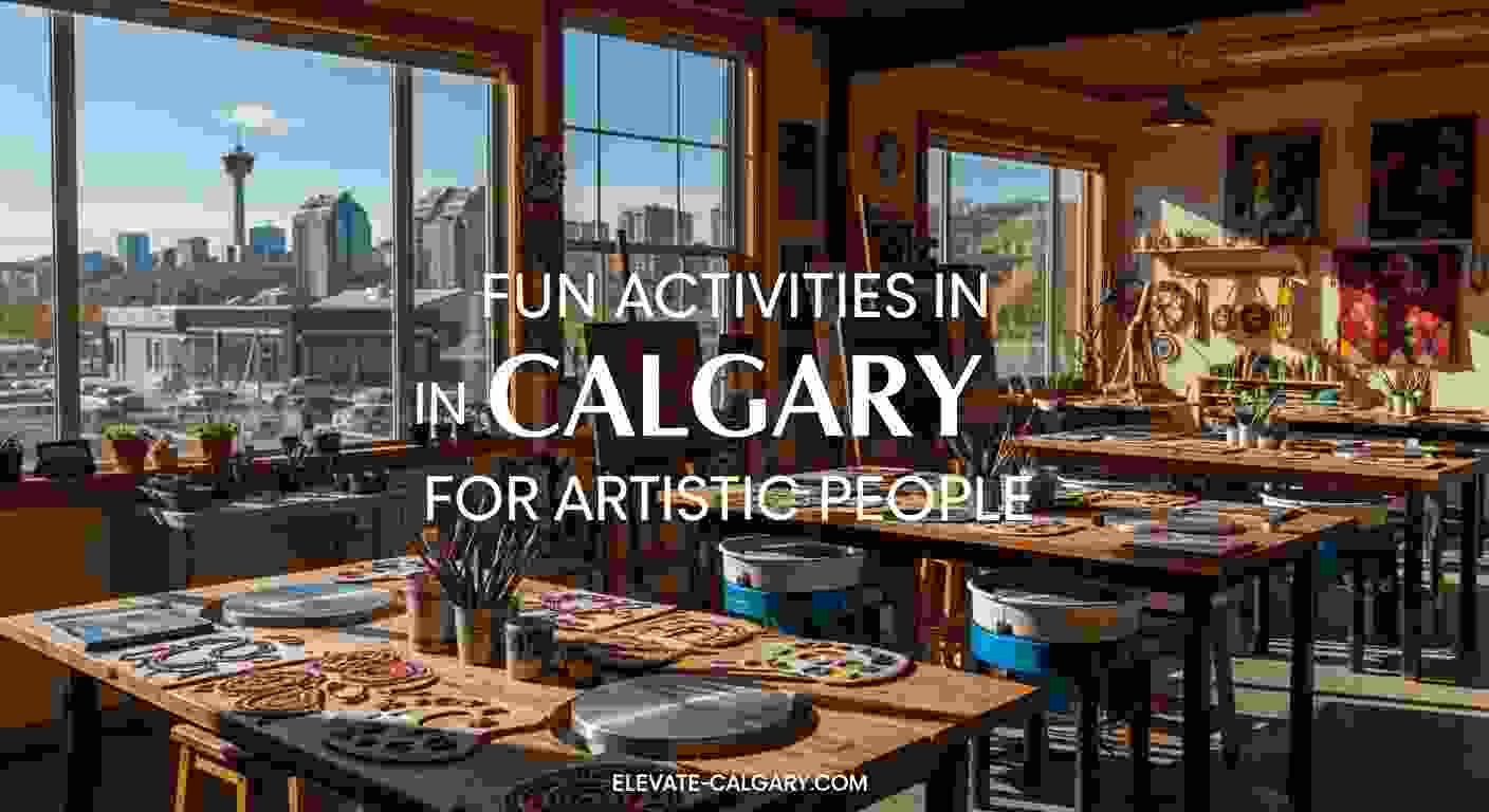 fun activities in calgary for artistic people
