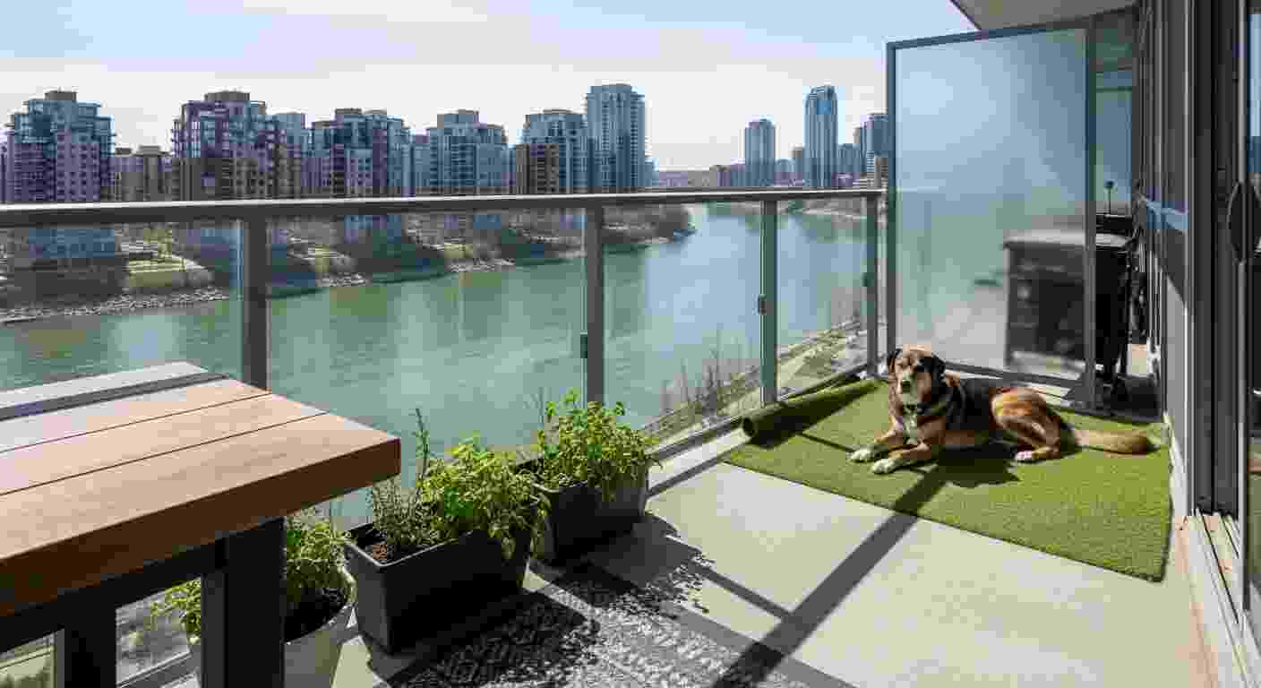 pet proof condo balcony calgary