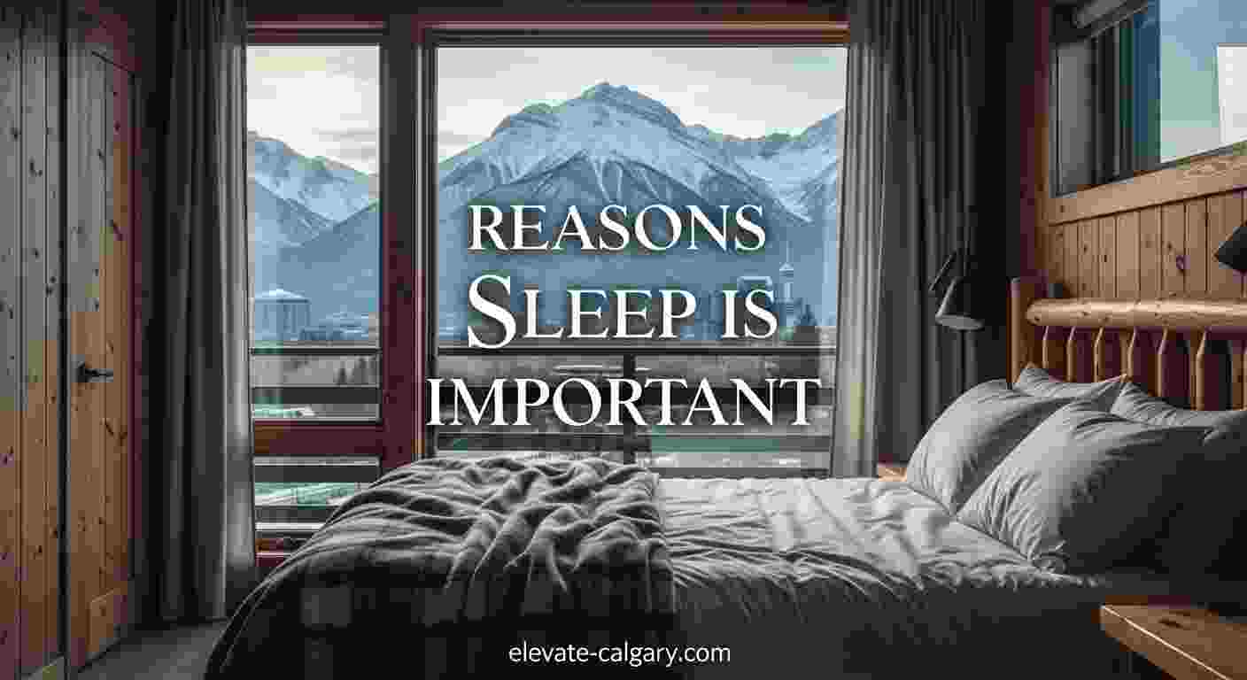 reasons sleep is important