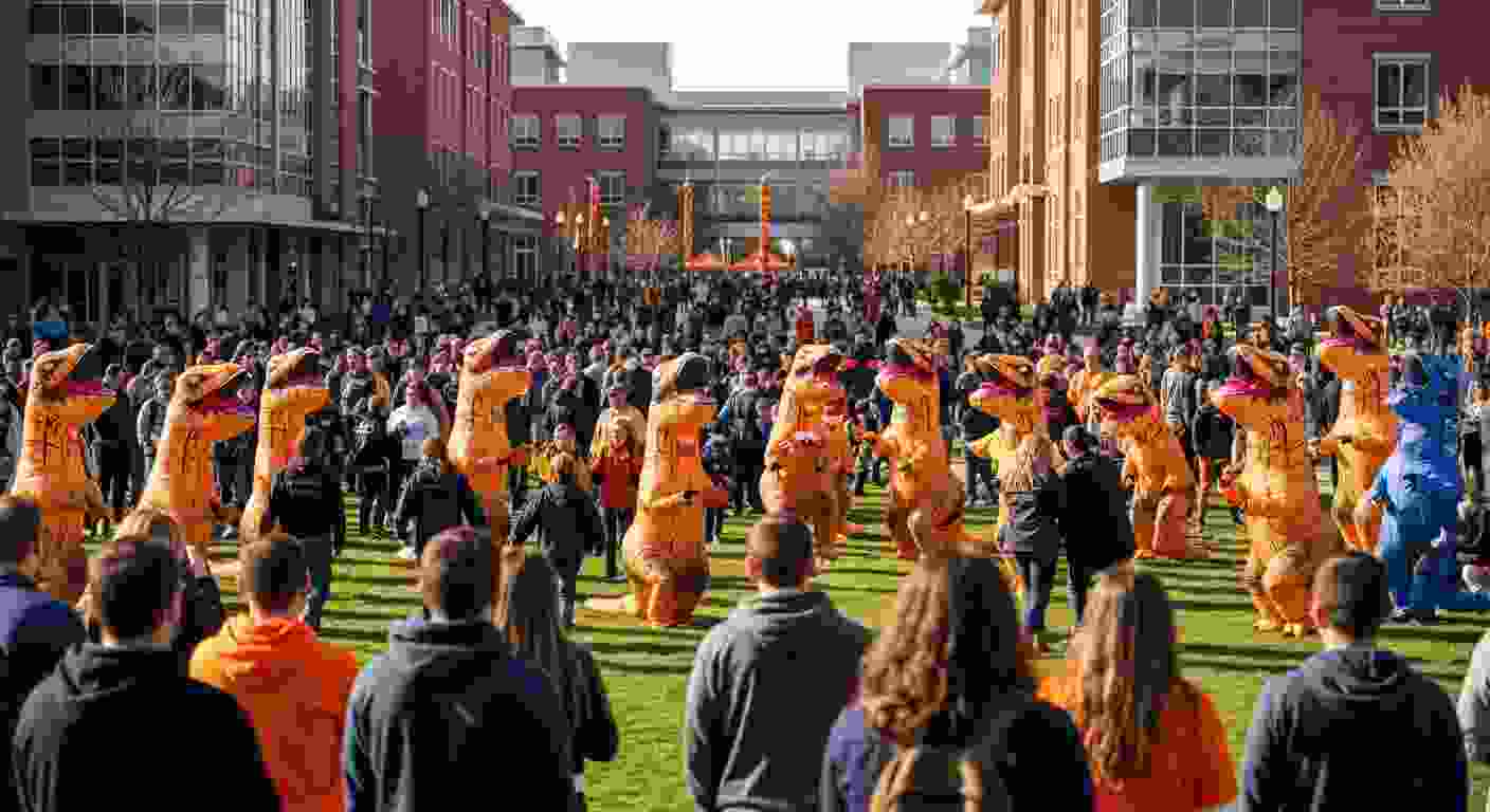 calgary university dinosaur event
