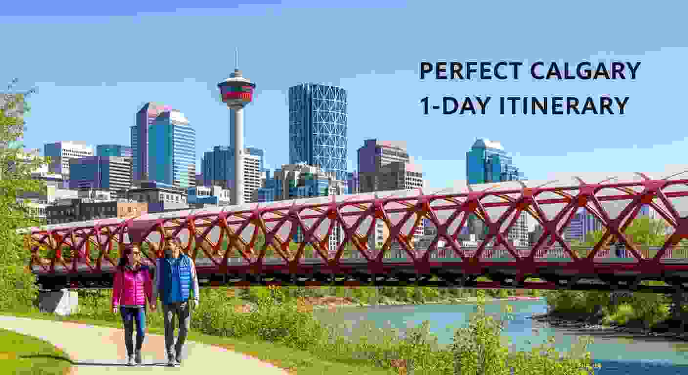 one day itinerary calgary