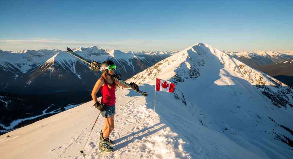 Banff Sunshine Summer Skiing