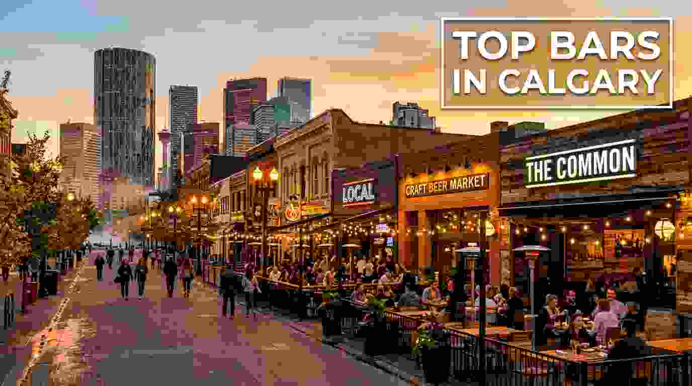 Top bars in Calgary