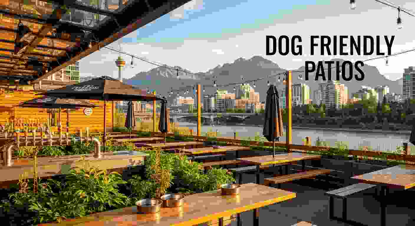 top dog friendly patios in calgary
